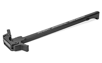 Griffin Armament SN-ACH 10, AR-10 Charging Handle, Ambidextrous, Forward-Facing Gas Vent, Anodized Finish, Black
