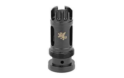 Griffin Armament Flash Compensator, 1/2X28, 5.56 NATO, Black Finish