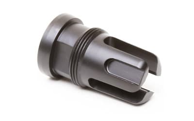 Griffin Armament Mini Flash Hider, 5.56 NATO, 1/2X28, Black Finish