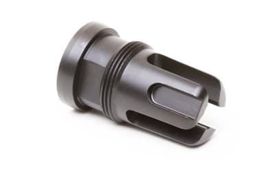 Griffin Armament Mini Flash Hider, 7.62MM, 5/8X24, Black Finish