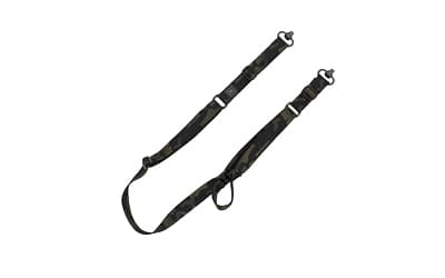GrovTec Sabre 2 Point Sling, Matte Finish, Multicam Black, Includes Push Button Swivels