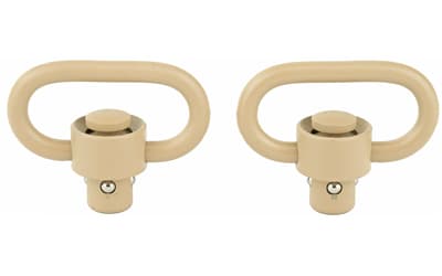 GrovTec Heavy Duty Push Button Swivels, Desert Sand