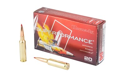 Hornady Superformance, 25 Creedmoor, 112 Grain, CX Bullet, 20 Round Box