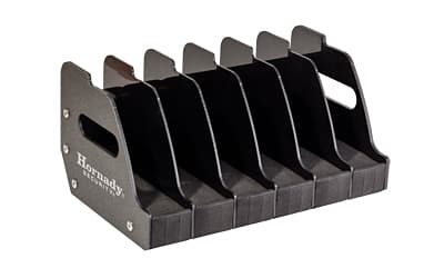 Hornady 6 Gun Pistol Rack, Black