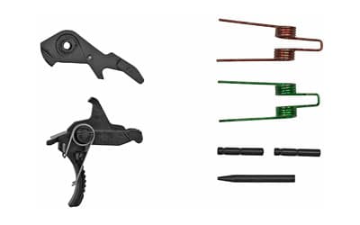 Hiperfire Enhanced Duty Trigger (EDT), Sharp Shooter, Trigger Assembly, Fits AR15/AR10, Medium 4.5 And 5.5 Lb Pulls, Black Finish