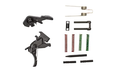 Hiperfire Hipertouch Genesis, Trigger Assembly, Fits AR15/AR10, MIL Take-Up/Pre-Travel, Adjust Pull Weights Of 2.5 And 3.5 Lbs, Black Finish