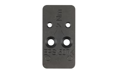 Heckler & Koch Mounting Plate, Fits HK VP9 OR to Holosun 407K/507K/EPS, Black
