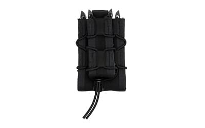 High Speed Gear Double Decker TACO, Dual Magazine Pouch, Molle, Fits (1) Rifle Magazine and (1) Pistol Magazine, Hybrid Kydex and Nylon, Black