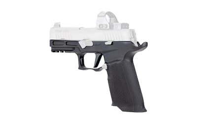 Icarus Precision A.C.E. SOCOM, Carry, Grip Module, Fits Sig P320 Carry, Aluminum Construction, Anodized Finish, Black