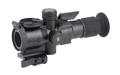 INFITAC IOL 25, Thermal Rifle Scope, 2X Base Magnification, 1-8X Digital Zoom, 25mm Objective, 384x288 Resolution, Multiple Reticles
