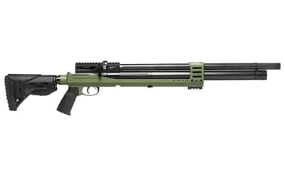 JTS Group Airacuda PRS Max, Air Rifle, Pre-Charged Pneumatic, .30 Caliber Pellet, 860 Feet Per Second, 18" Barrel, Matte Finish, Green and Black