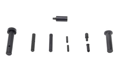 KNS Precision, Inc. Turned Lower Parts Kit, Fits AR15, Nitride Finish, Black
