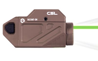 Viridian Weapon Technologies C5L Tac Light with Laser, Universal Fit, Green Laser with 650 Lumen Light, Instant On, Flat Dark Earth