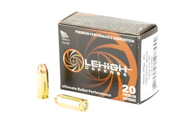 Lehigh Defense Xtreme Defense, 10MM, 115 Grain, XD FTM, 20 Round Box
