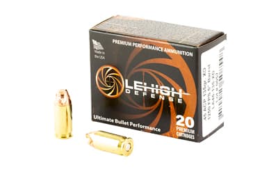 Lehigh Defense Xtreme Defense, 45 ACP, 135 Grain, XD FTM, 20 Round Box