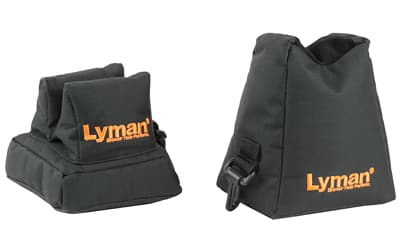 Lyman Products Universal Bag Rest, Filled, Black, Standard Size, Includes Both Front and Rear Bags