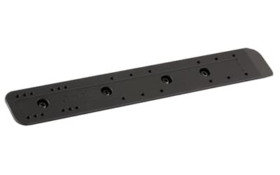 MDT M-LOK Arca Rail, 10.25", Anodized Finish, Black, Aluminum Construction, Fits M-lok