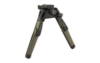 MDT ORYX Bipod, Height Adjustable, Adjustable Tilt (Cant) Tension Lever, Sling Swivel Stud Attachment Interface, High Strength Polymer Construction