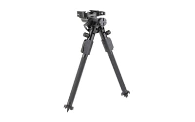 MDT CKYE-Pod Gen3, Single Pull Legs, Height Adjustable 6"-15", Quick Detach ARCA/Picatinny Mount, Spiked Feet, Hard Coat Anodized Finish, Black