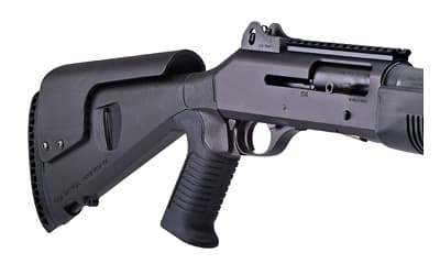 Mesa Tactical Urbino Pistol Grip Stock, Fits Benelli M4 12 Gauge, 12.5" Length of Pull, Adjustable Cheek Riser, Matte Finish, Black