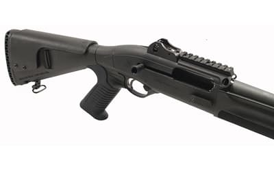 Mesa Tactical Urbino Pistol Grip Stock, Fits Beretta 1301 and A300, 12 Gauge, 12.5" Length of Pull, Cheek Riser, Matte Finish, Black