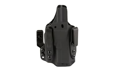 Mission First Tactical Pro Holster, Inside Waistband Holster, Ambidextrous, Black, For Glock OEM 19, H3-GL-1-BR1