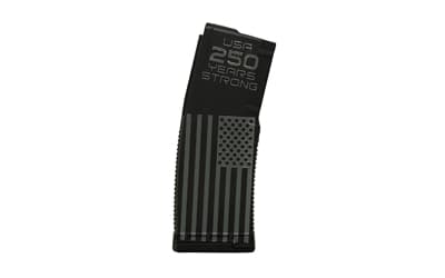 Amend2 Rifle Magazine, 223 Remington/5.56 NATO, 30 Rounds, Fits AR Rifles, Polymer, 250 Years Strong Engraving, Black
