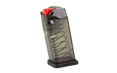 Elite Tactical Systems Group Magazine, 40 S&W, 9 Rounds, Fits Glock 27, Carbon Smoke