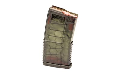 HEXMAG Magazine, Series 2 Shorty, 223 Remington/5.56 NATO, 10 Rounds, Fits AR Rifles, Translucent Smoke
