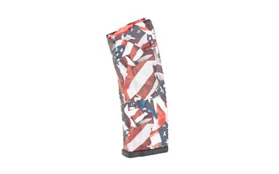 HEXMAG Magazine, Polyhex 2, Series 2, 223 Remington/5.56 NATO, 10 Rounds, Fits AR Rifles, Hydro Dipped One Nation Pattern