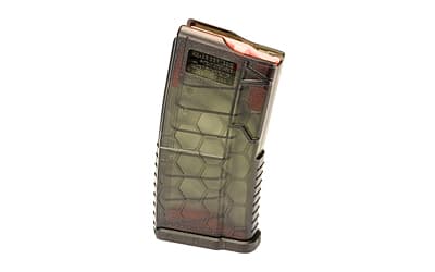 HEXMAG Magazine, Series 2 Shorty, 223 Remington/5.56 NATO, 20 Rounds, Fits AR Rifles, Translucent Smoke