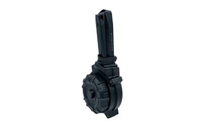 ProMag Industries Magazine, Drum, 9MM, 50 Rounds, Fits Ruger Security-9, Polymer Construction, Black