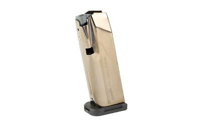 Shield Arms Magazine, S15 Gen 3, 9MM, 15 Rounds, Black Nickel Finish, Black, Fits Glock 43X/48