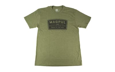 Magpul Industries Go Bang Parts Patch, T-Shirt, Large, Cotton Polyester Blend, Olive Drab Green