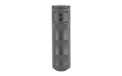 Mace Security International Compact Pepper Spray, 12 Gram, Aerosol, Includes Flip Top Safety and Keychain Attachment, Matte Finish, Black