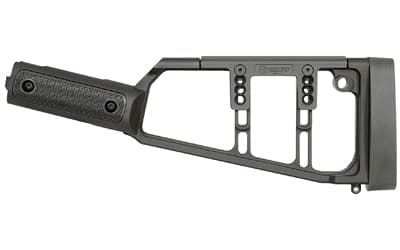 Midwest Industries Lever Stock, Straight, Fits Marlin 1895 and 1884 Straight Grip Rifles, Anodized Finish, Black