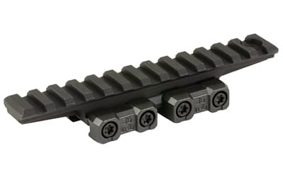 Midwest Industries MK2, Mount, Fits 1913 Picatinny Rail Riser, 13 Slot, Anodized Finish, Black