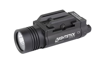 Nightstick TWM-30-GL, Tactical Weapon-Mounted Light with Green Laser, 1200 Lumen, 1 Hour Run Time, Matte Finish, Black