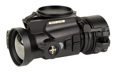NOCPIX MATE Ultra S60R, Thermal Clip-On, 1X Magnification, 60mm Objective Lens, Matte Finish, Black, Integrated Laser Range Finder