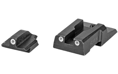 Hi-Viz Tritium NiteSight Front and Rear Sight Set for Ruger Security 9 pistols.