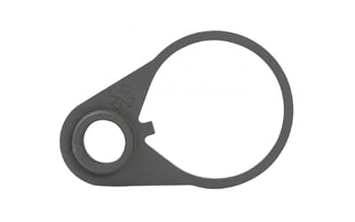 Noveske Quick Detach End Plate, Carbine Receiver End Plate with Quick Detach Sling Swivel Attachment, Black Finish
