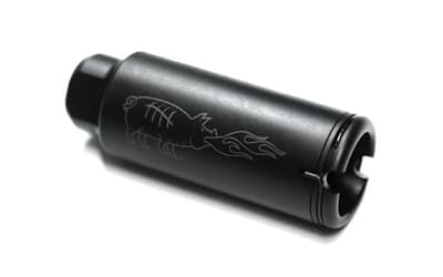 Noveske KX5, Flash Suppressor, 7.62 NATO, Fits AR-10, 5/8X24 Thread Pitch, Nitride Finish, Black, Includes Crush Washer