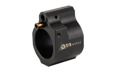 Odin Works Adjustable Low Profile Gas Block, Fits .875" Diameter Barrels, Nitride Finish, Black