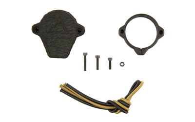 One Hundred Concepts Ruggedized LightCap, Light Cover, Fits Cloud Defense Rein 3.0 or Similar, Matte Finish, Black, 33MM, Includes ShockCollar