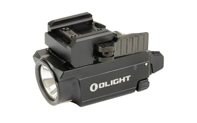 Olight Baldr RL Mini, Rechargeable Weapon Mounted Light with Laser, Slide Rail Mount, Fits Picatinny, Red Laser, 600 Lumens, Black