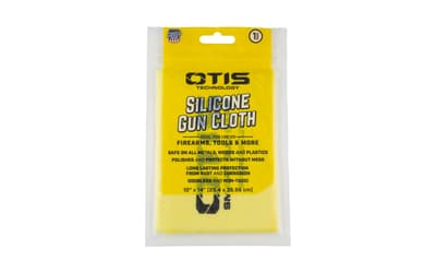 Otis Technology Silicone Cloth, Yellow, Includes Resealable Bag