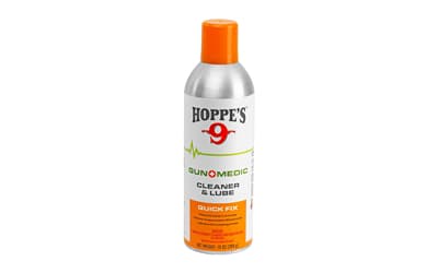 Hoppe's Gun Medic, Cleaner & Lube - Quick Fix, Liquid, 10oz, Aerosol Can