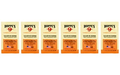 Hoppe's Lead Be Gone, Wipes, 6 Count