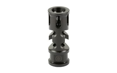 Primary Weapons Systems FSC556, Flash Hider/Compensator, 223 Remington, Black, Fits 1/2X28
