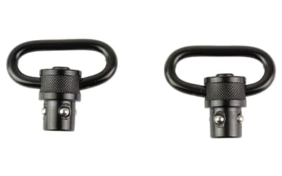 Quake Claw QD Flush Cup Swivel, 2 Pack, Steel Construction, Black